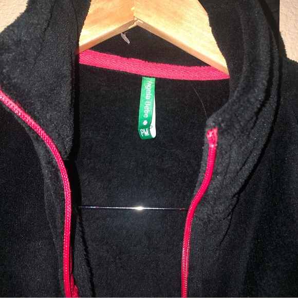 Angela BeBe fleece jacket Petite Medium - Picture 3 of 6